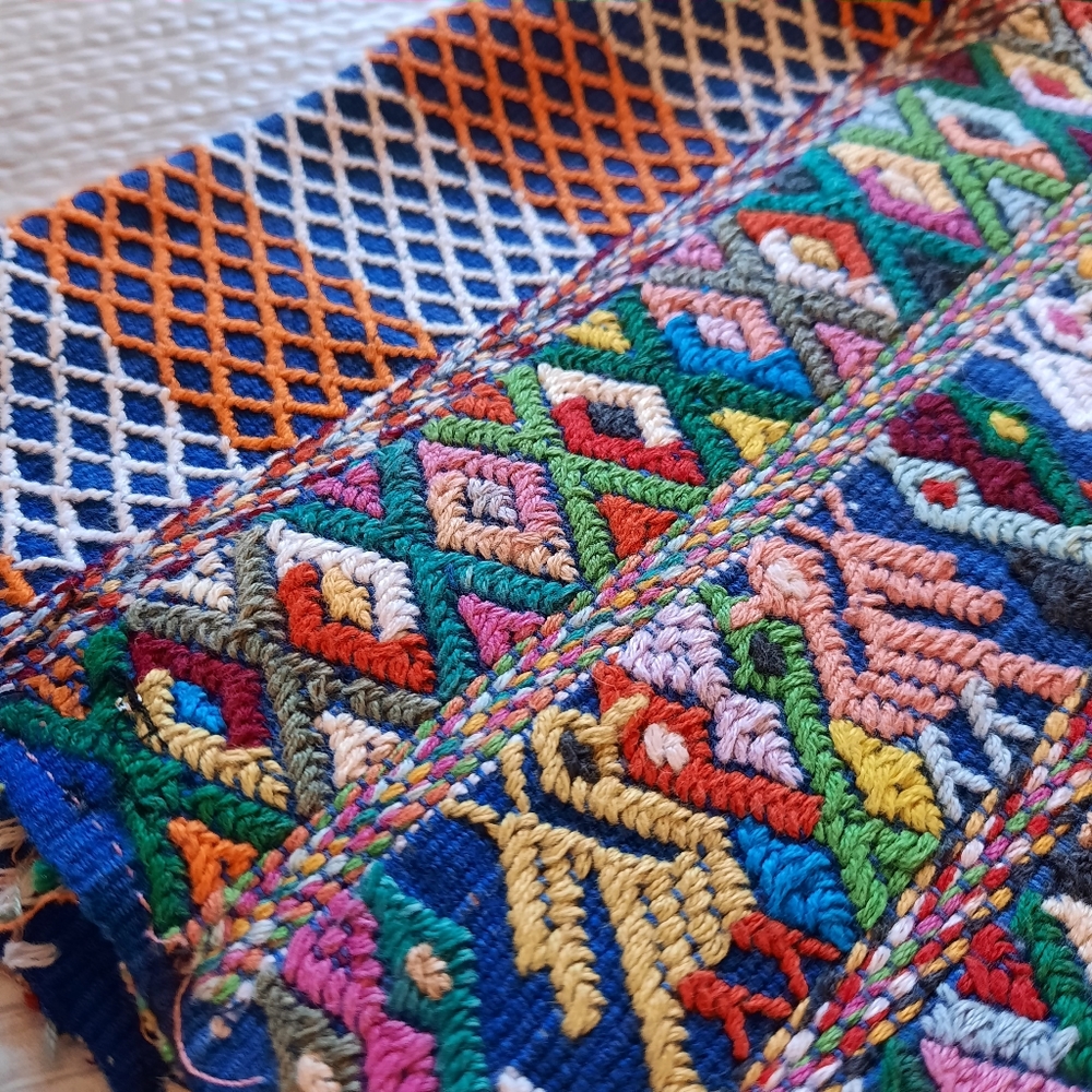 Guatemalan High Quality Loom Woven Traditional Huipil - Picture 6 of 12